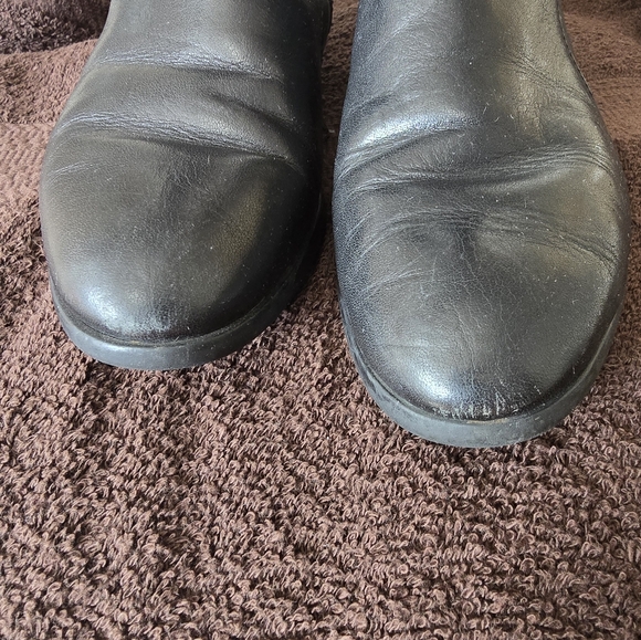 Women's Born Easton Black Full Grain Ankle Boot Leather - Picture 10 of 11